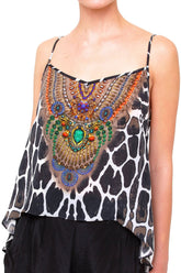 Animal Print Cami Top