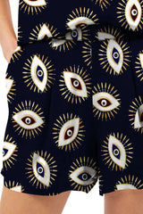 Allover Print Shorts