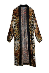 Animal Print Robe