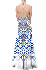 3 Way to wear Dress in Zebra Print