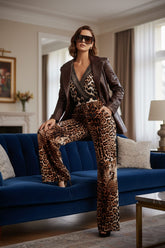 Animal Print Jumpsuit