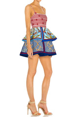 Anchors and Boats Navy Blue Dress