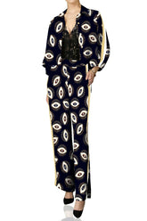 Black Silk Tracksuit