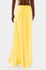 Antonia Yellow Maxi Skirt