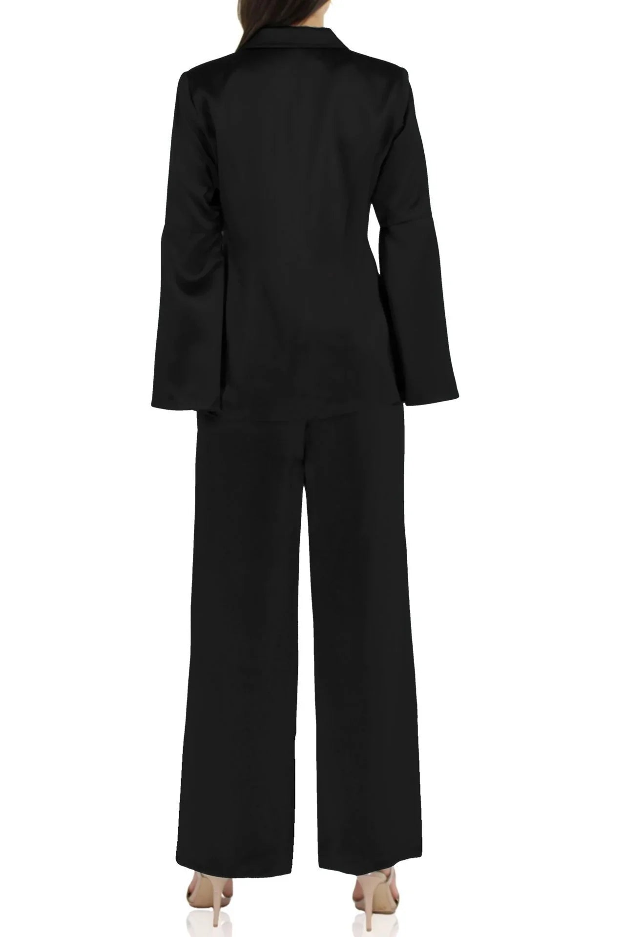 Black Straight Fit Pants