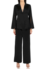 Black Matching Suit Set
