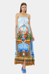 Blue Long Prom Dress