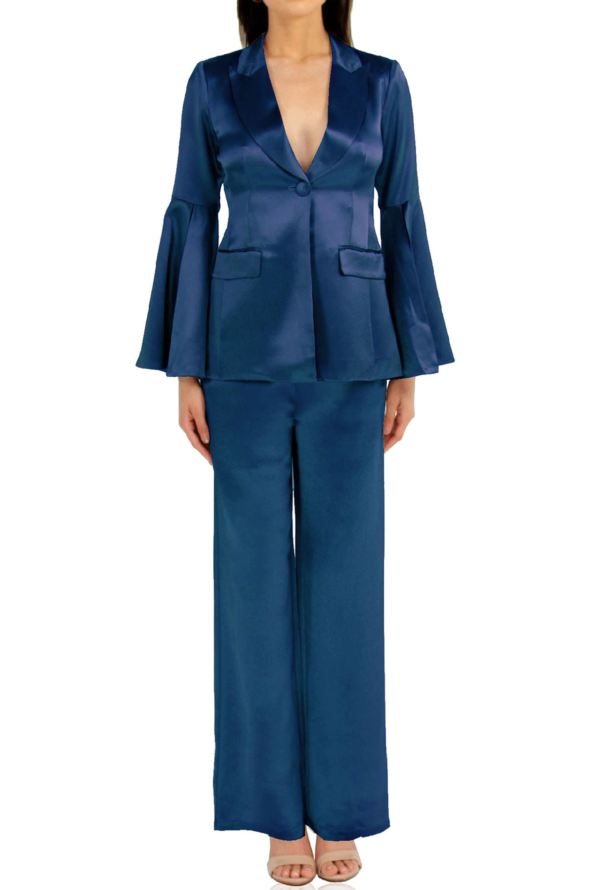 Blue Matching Suit Set