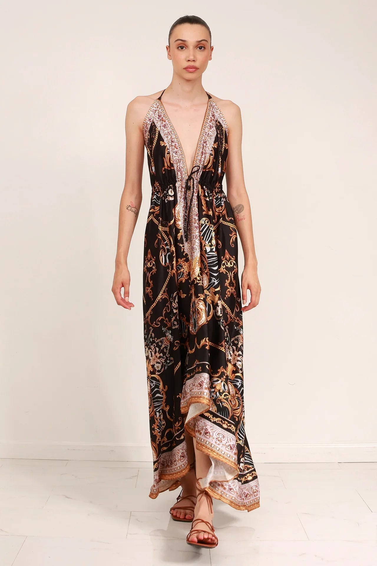 Black Floor Length Dress