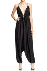 Black Harem Jumpsuit