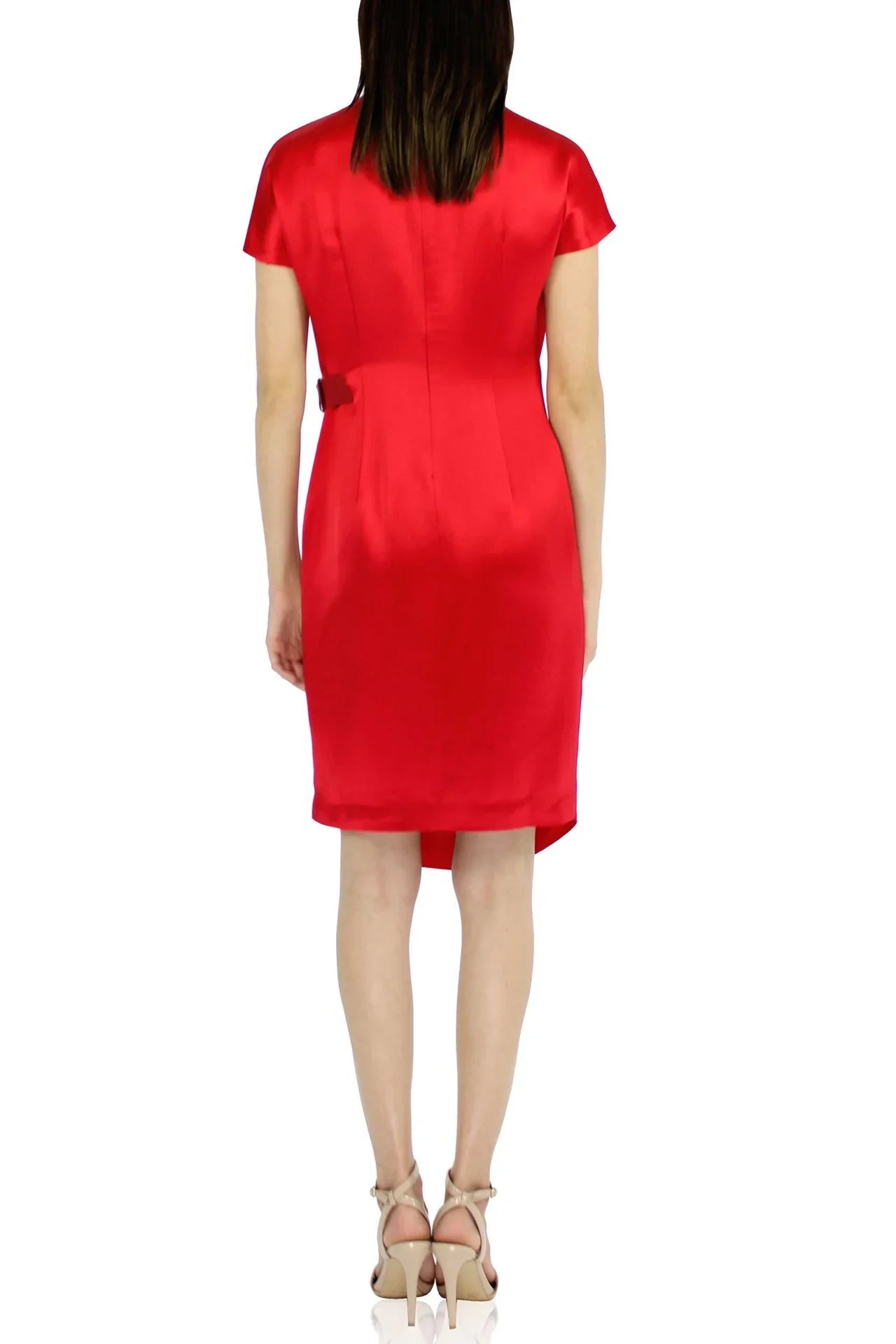 Belted Mini Dress In Sunset