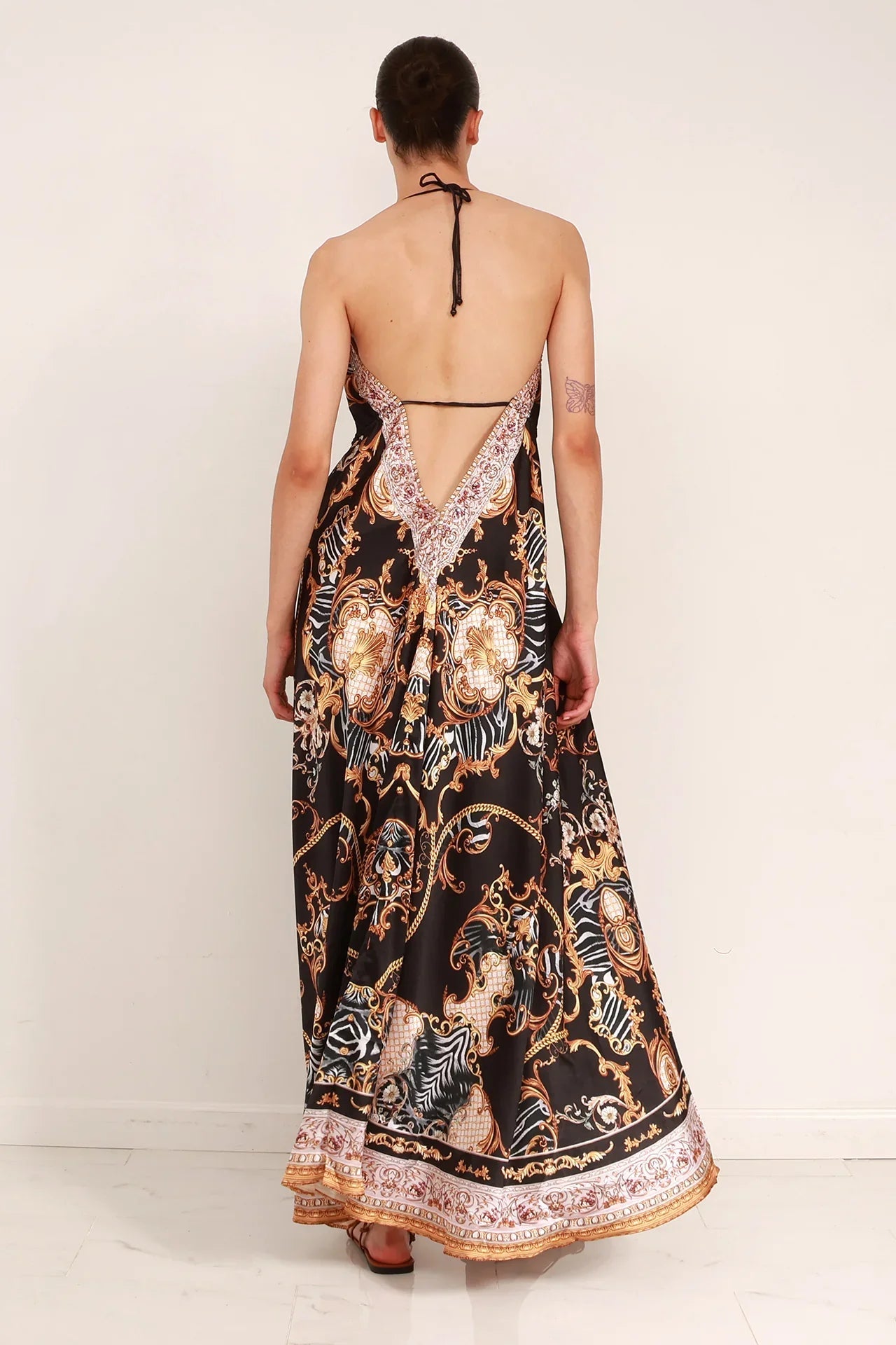 Black Floor Length Dress