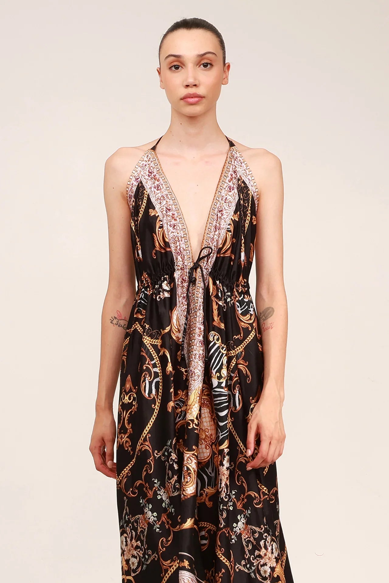 Black Floor Length Dress