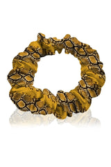Biodegradable Fabrics Vegan Silk Scrunchie in Golden Cob