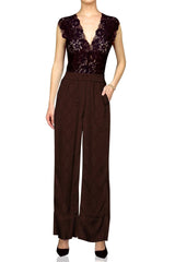 Biodegradable Silk Wide Leg Pants