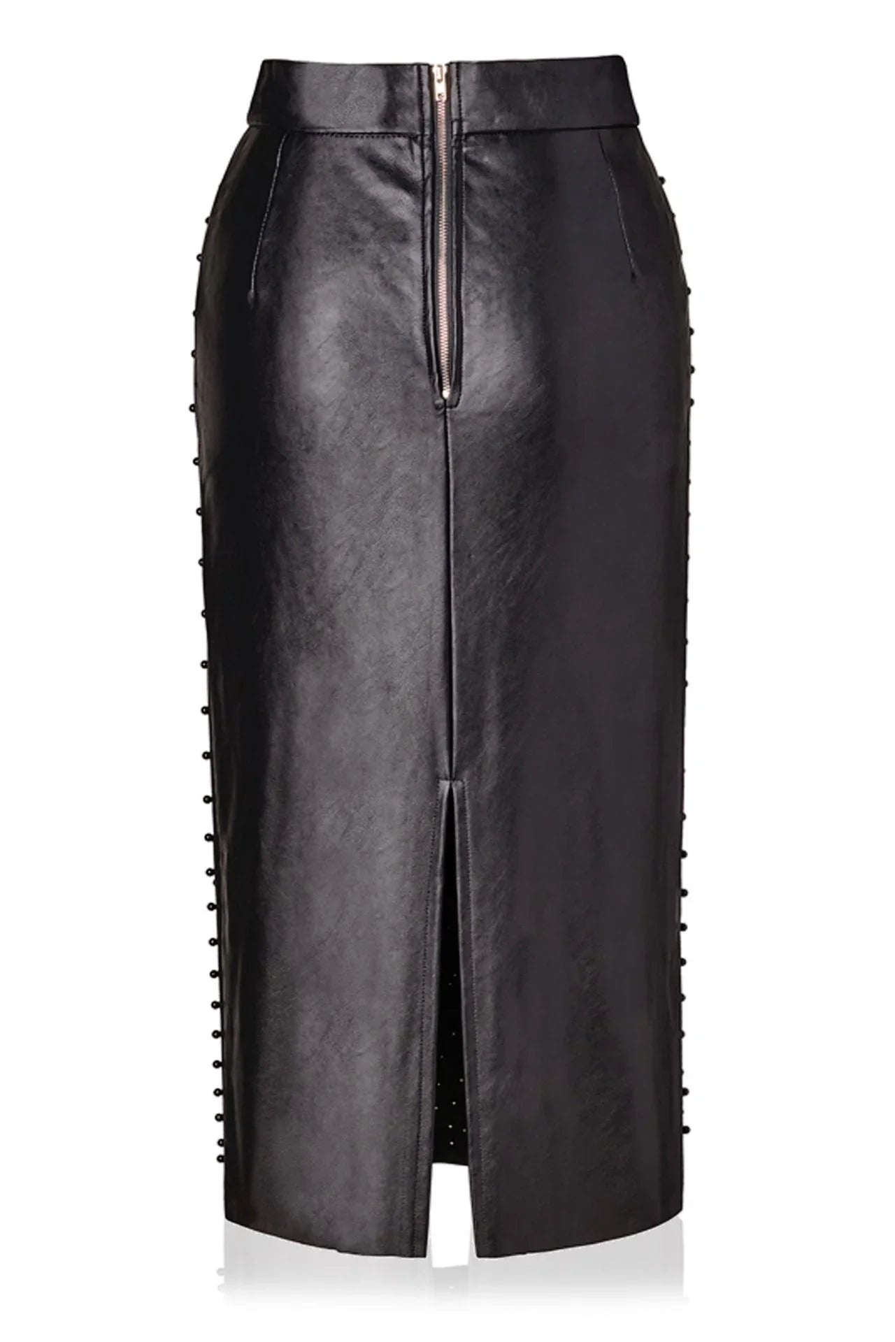 Black Sequin Skirt