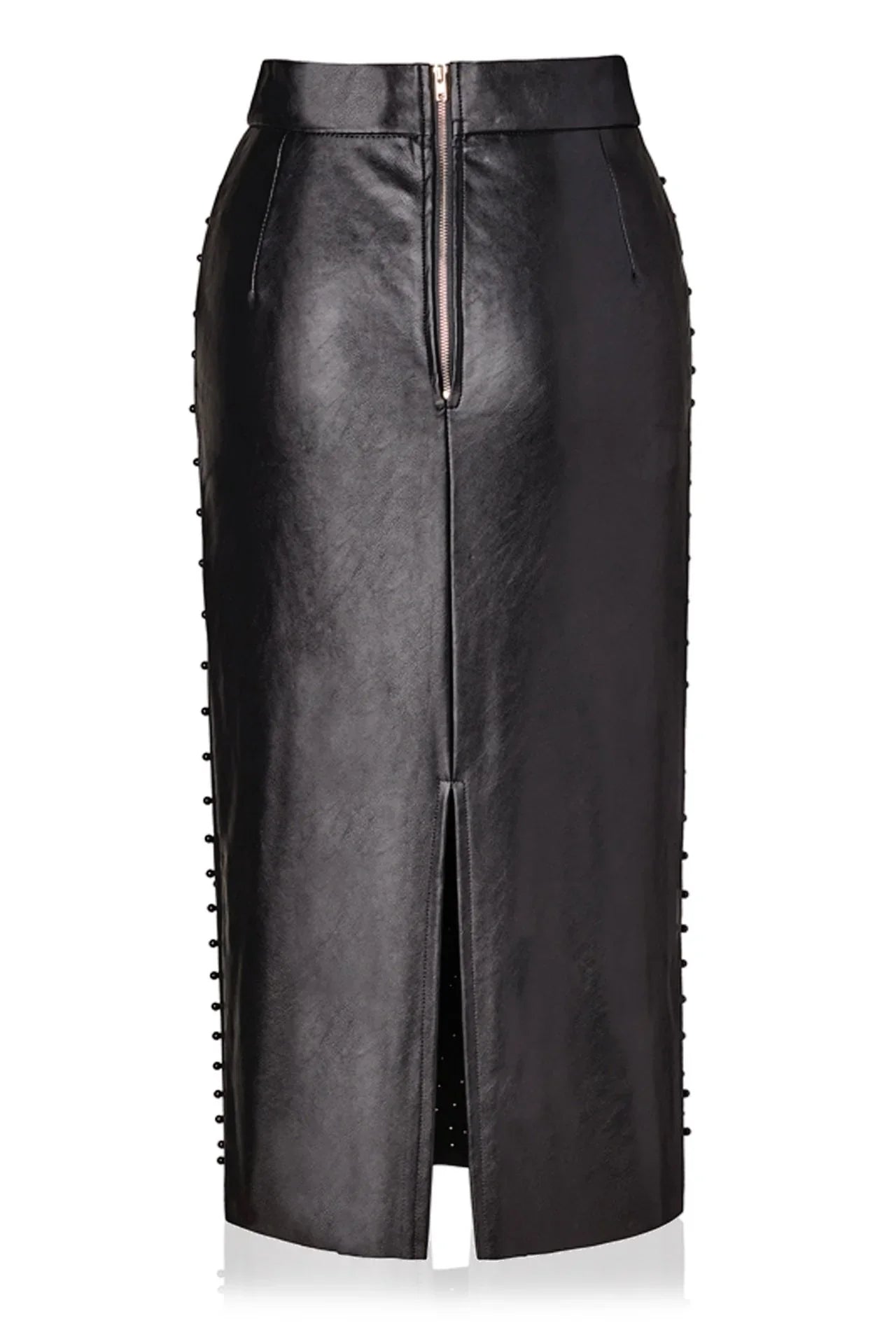 Black Sequin Skirt