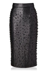 Black Sequin Skirt