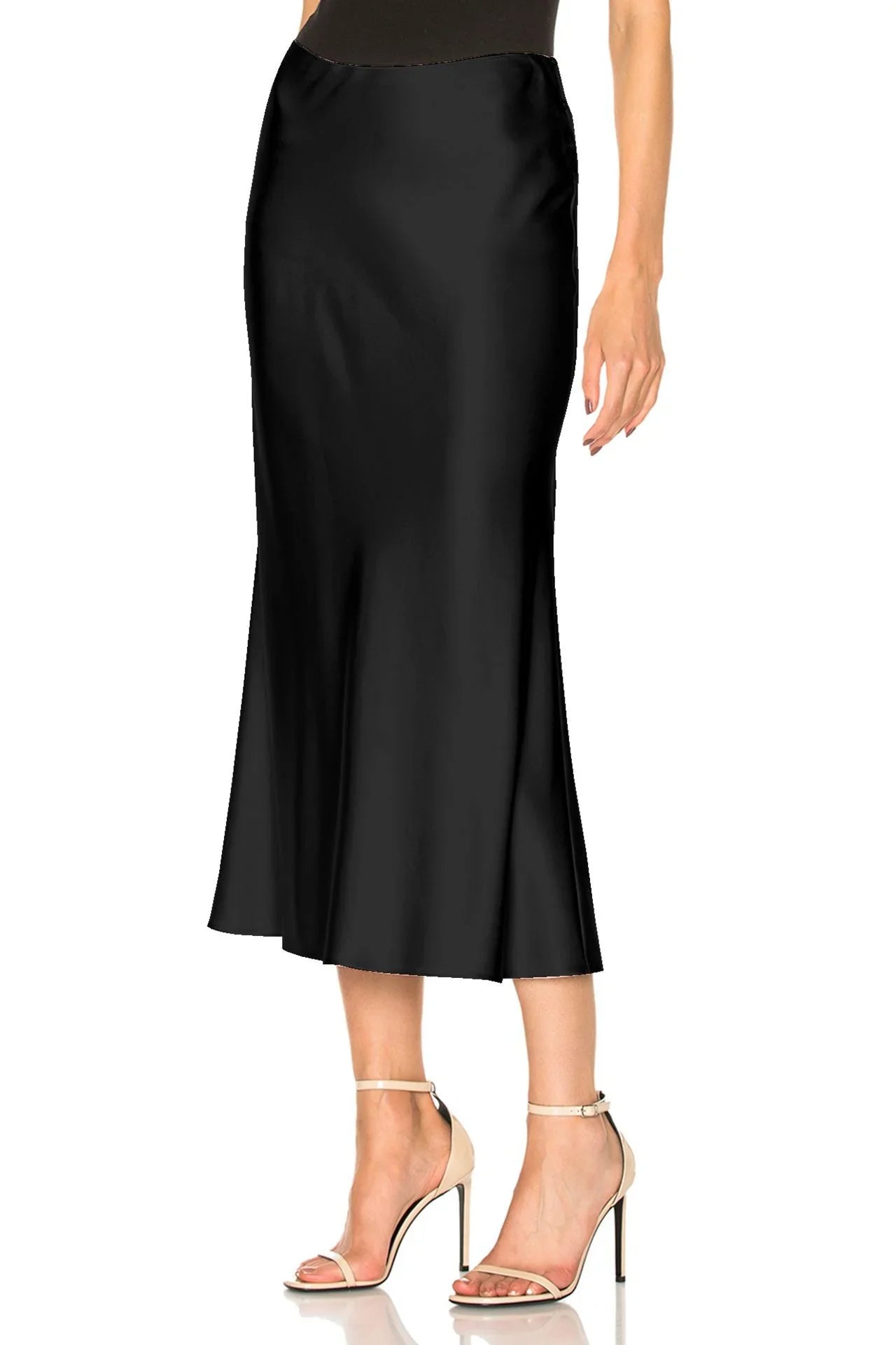 Black Midi Skirt