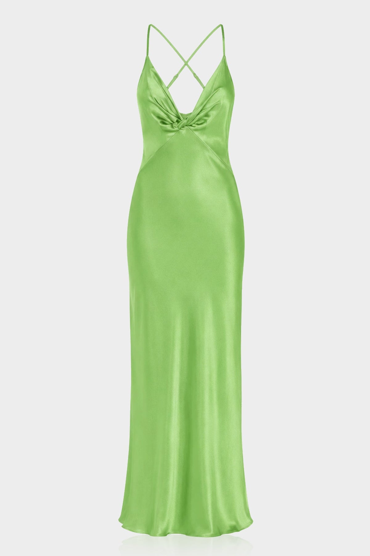 Aura Mint Green Backless Bodycon Dress