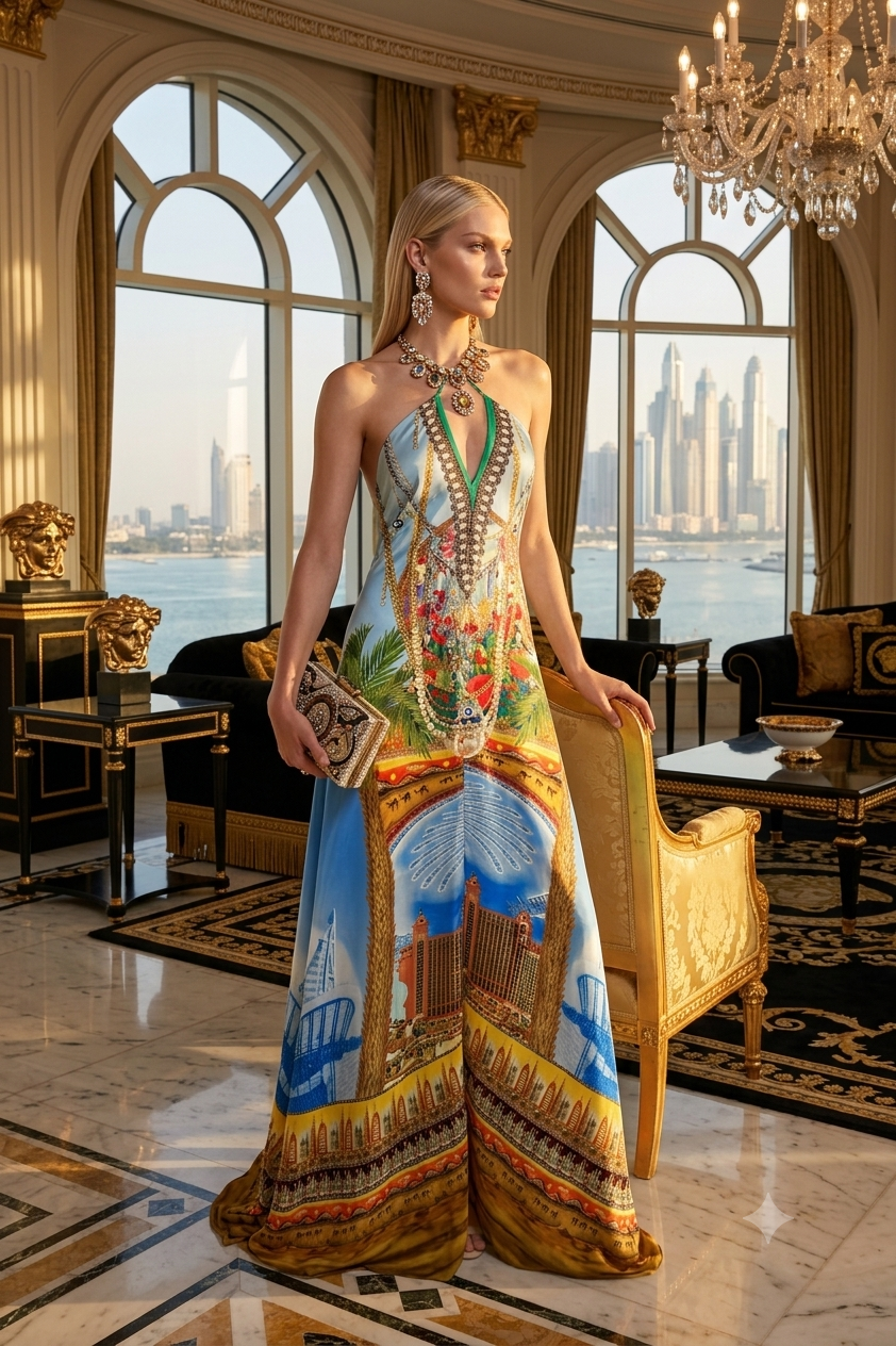 Blue Designer Dresses For Women