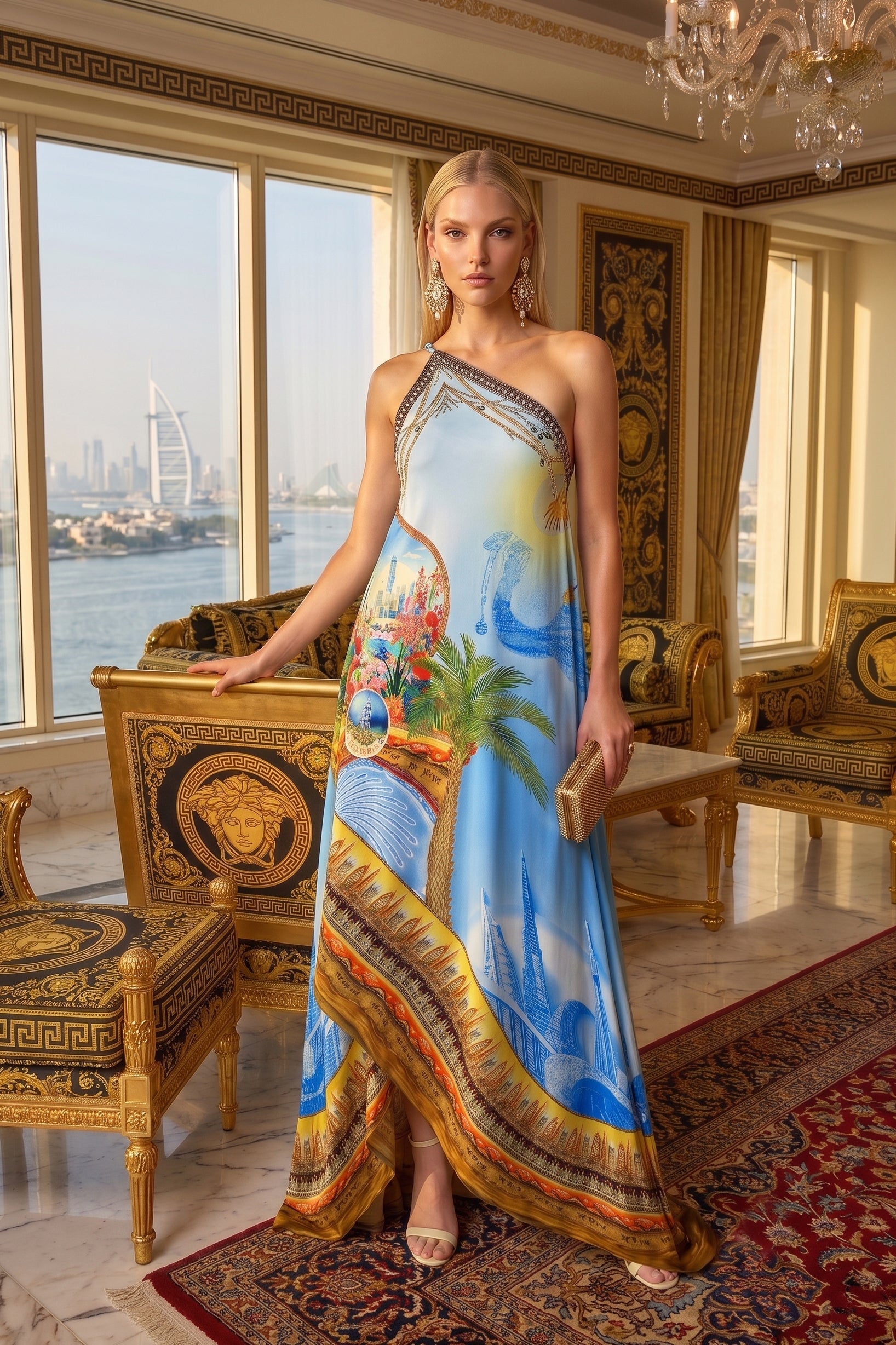 Blue Designer Dresses For Women
