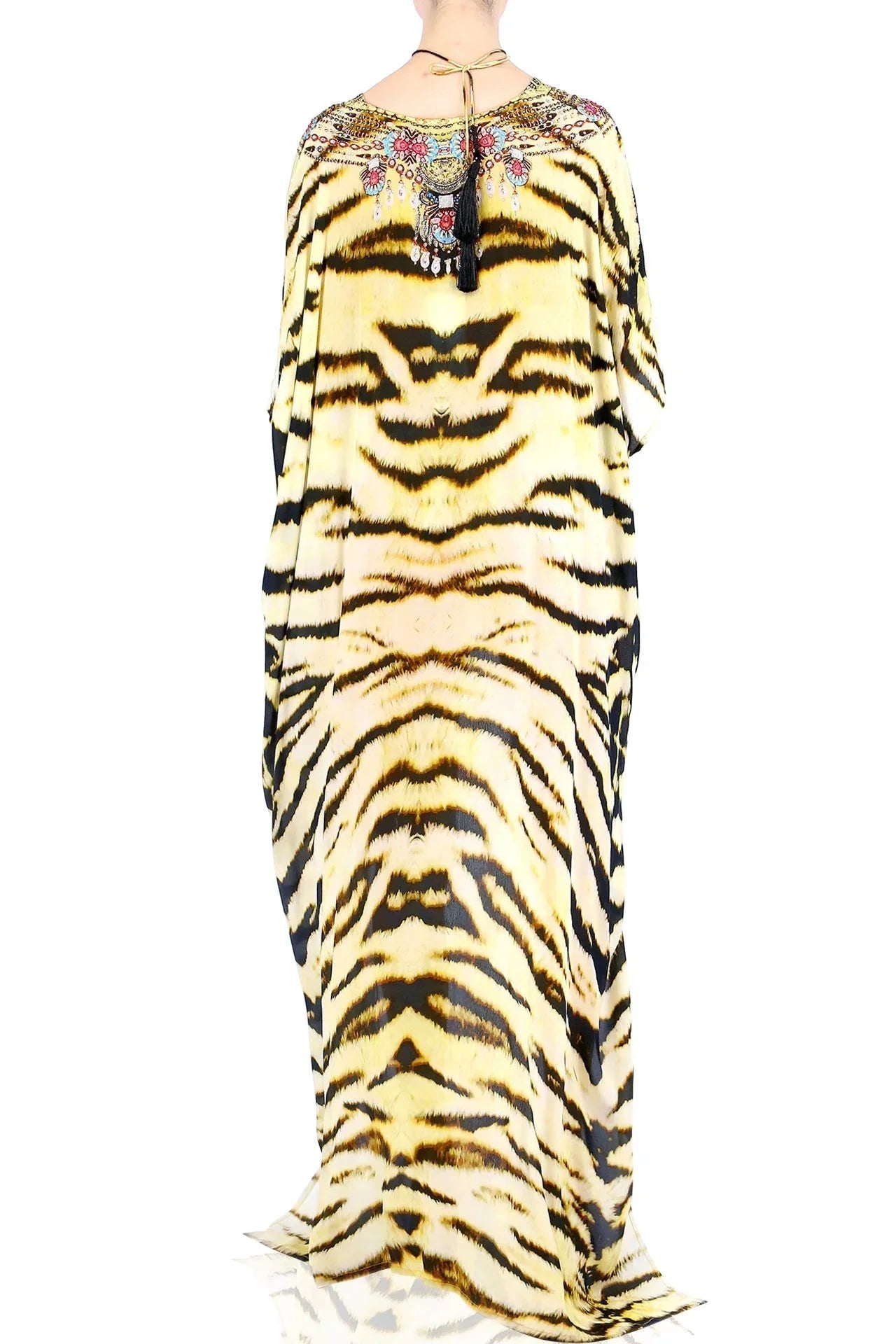 Animal Print Hi-Low Kaftan