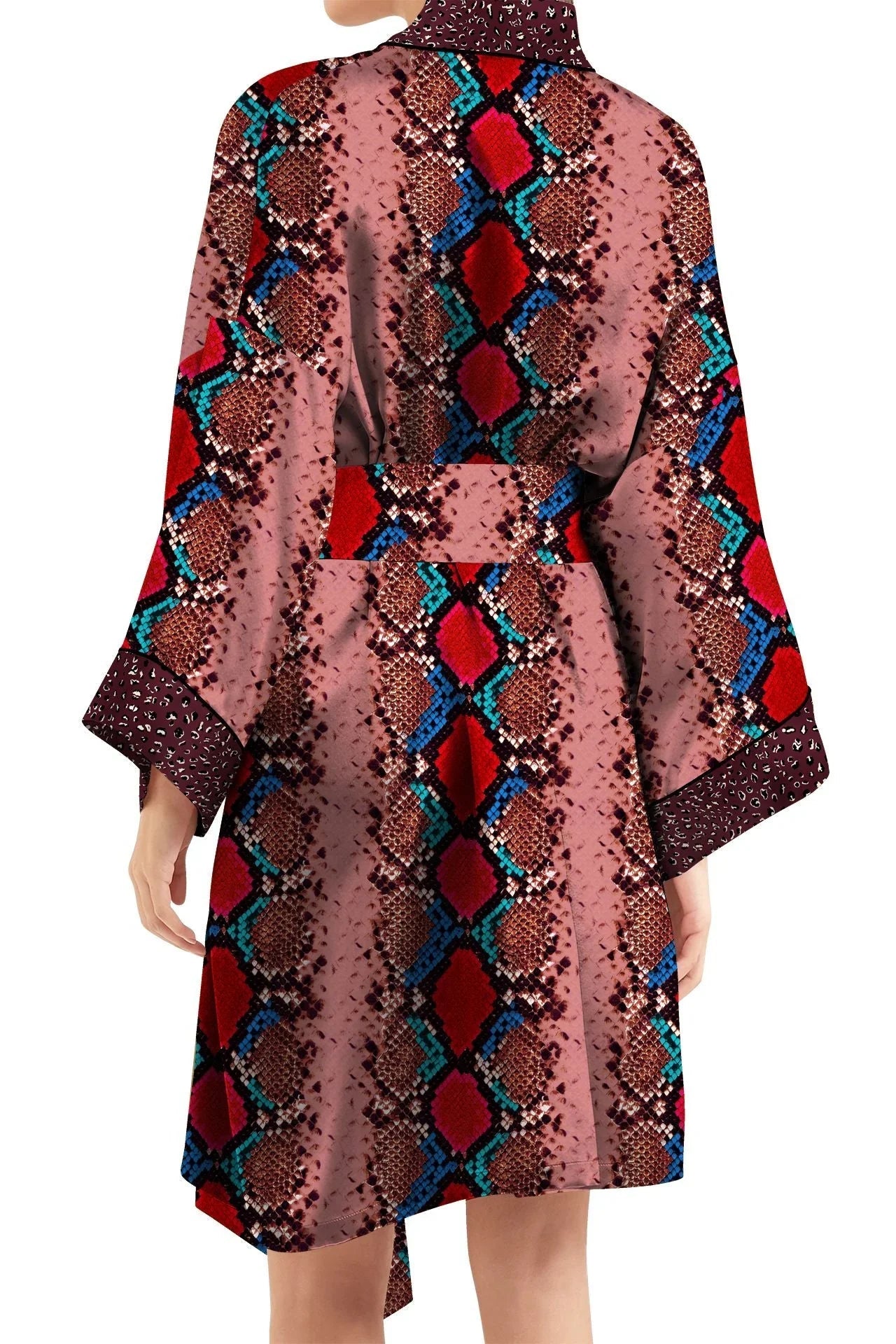 Biodegradable Fabrics Short Length Kimono Robe