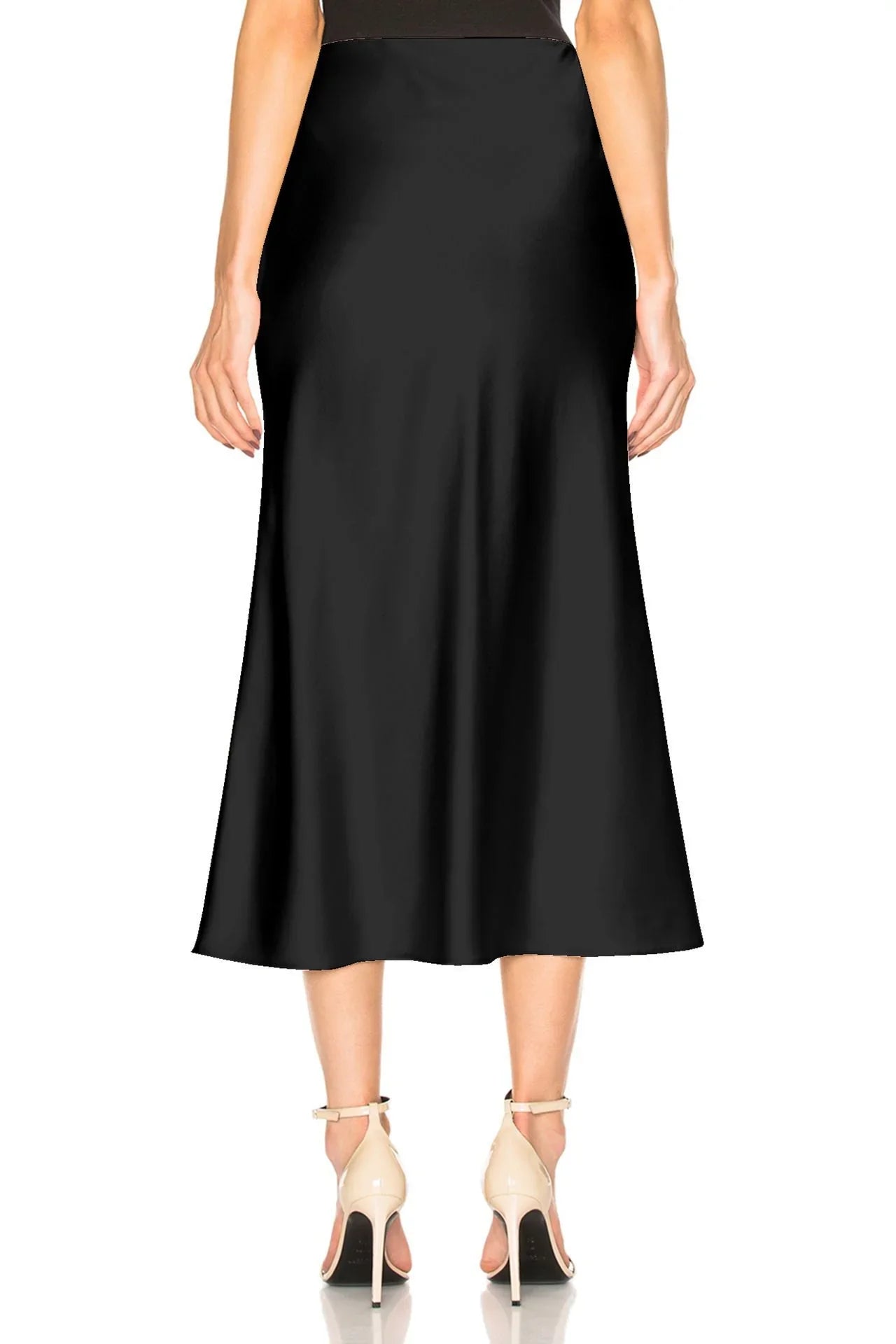 Black Midi Skirt