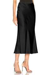 Black Midi Skirt