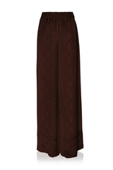 Biodegradable Silk Wide Leg Pants