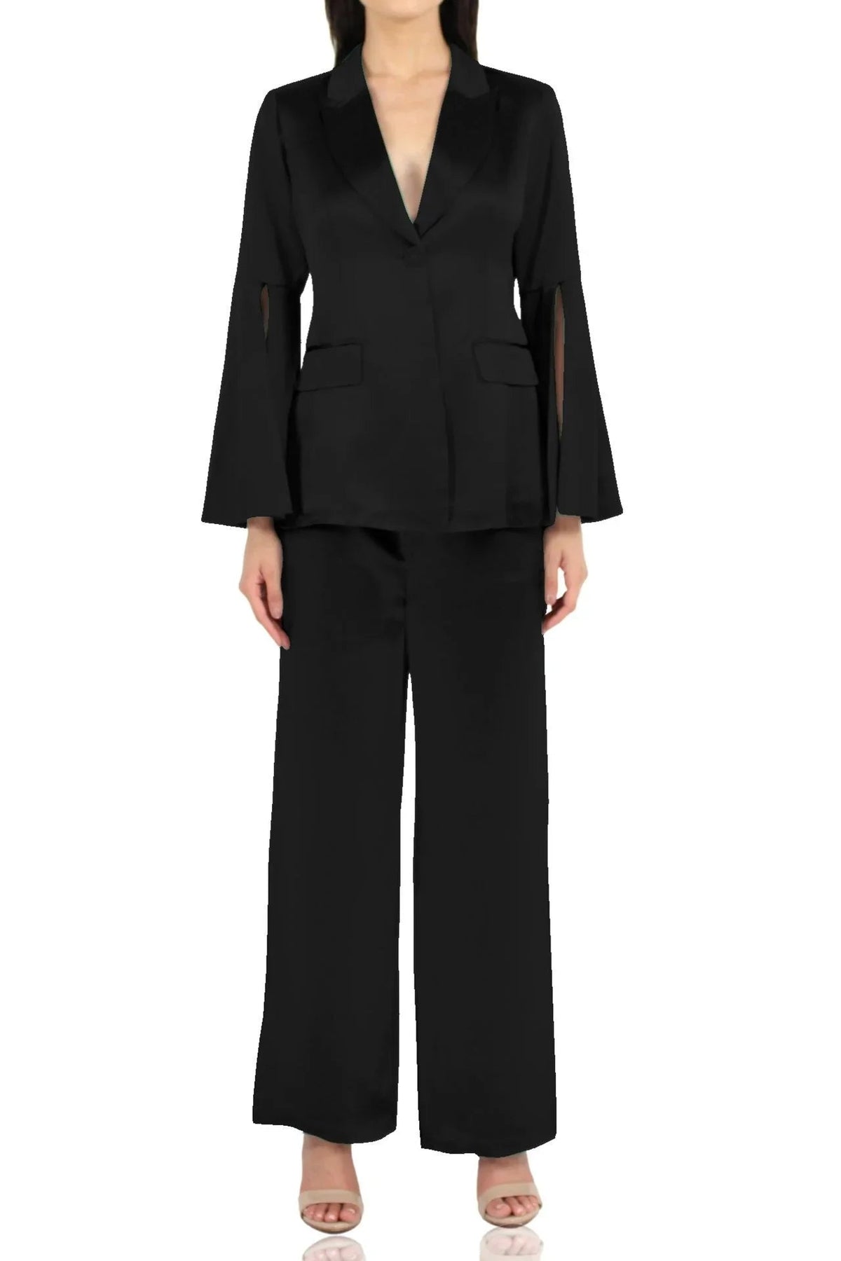 Black Matching Suit Set