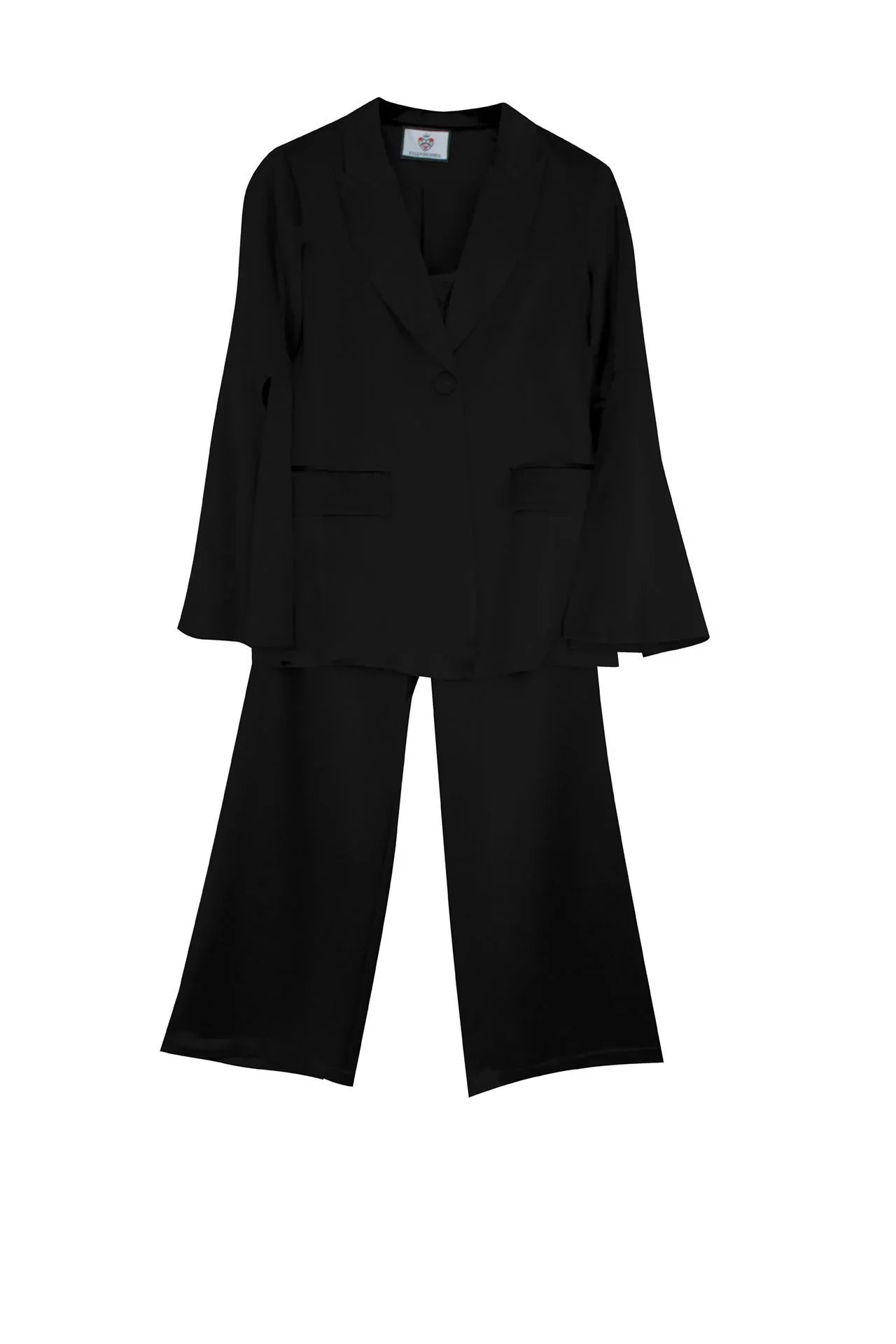 Black Matching Suit Set