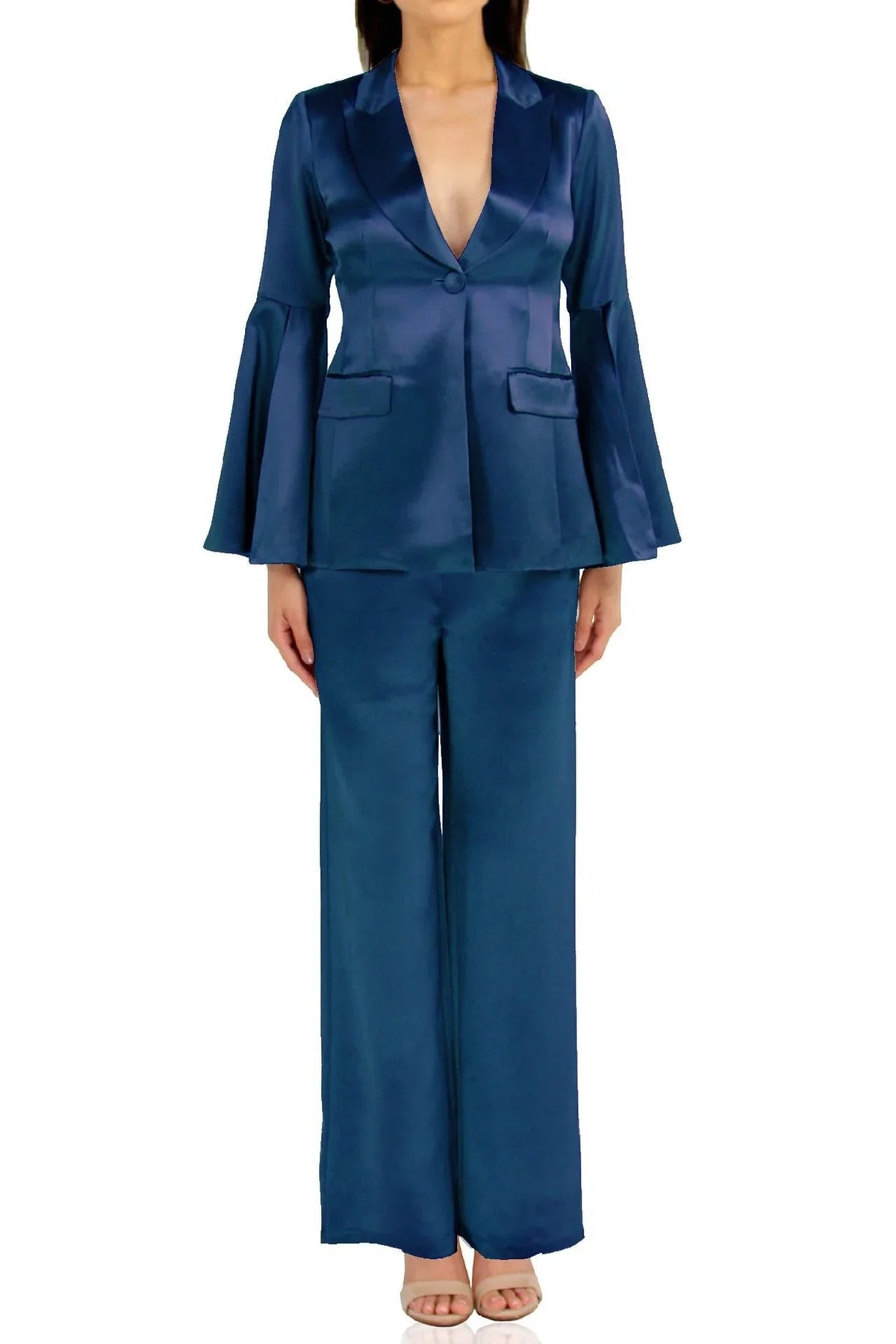Blue Matching Suit Set