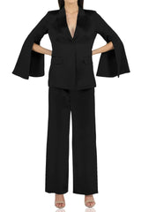 Black Matching Suit Set
