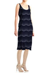 Black Midi Sexy Dress