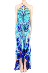 Annabella Butterfly Print Maxi Dress