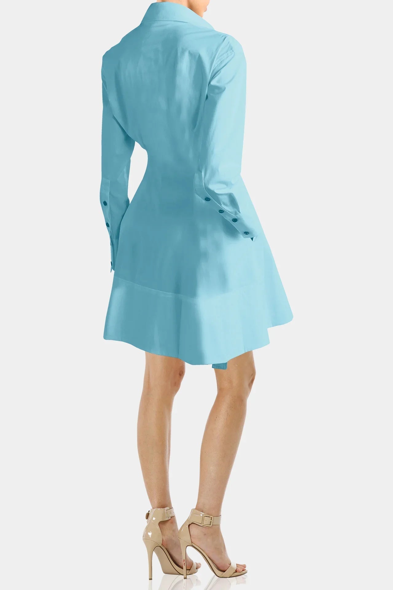 Aqua Blue Short Mini Dresses