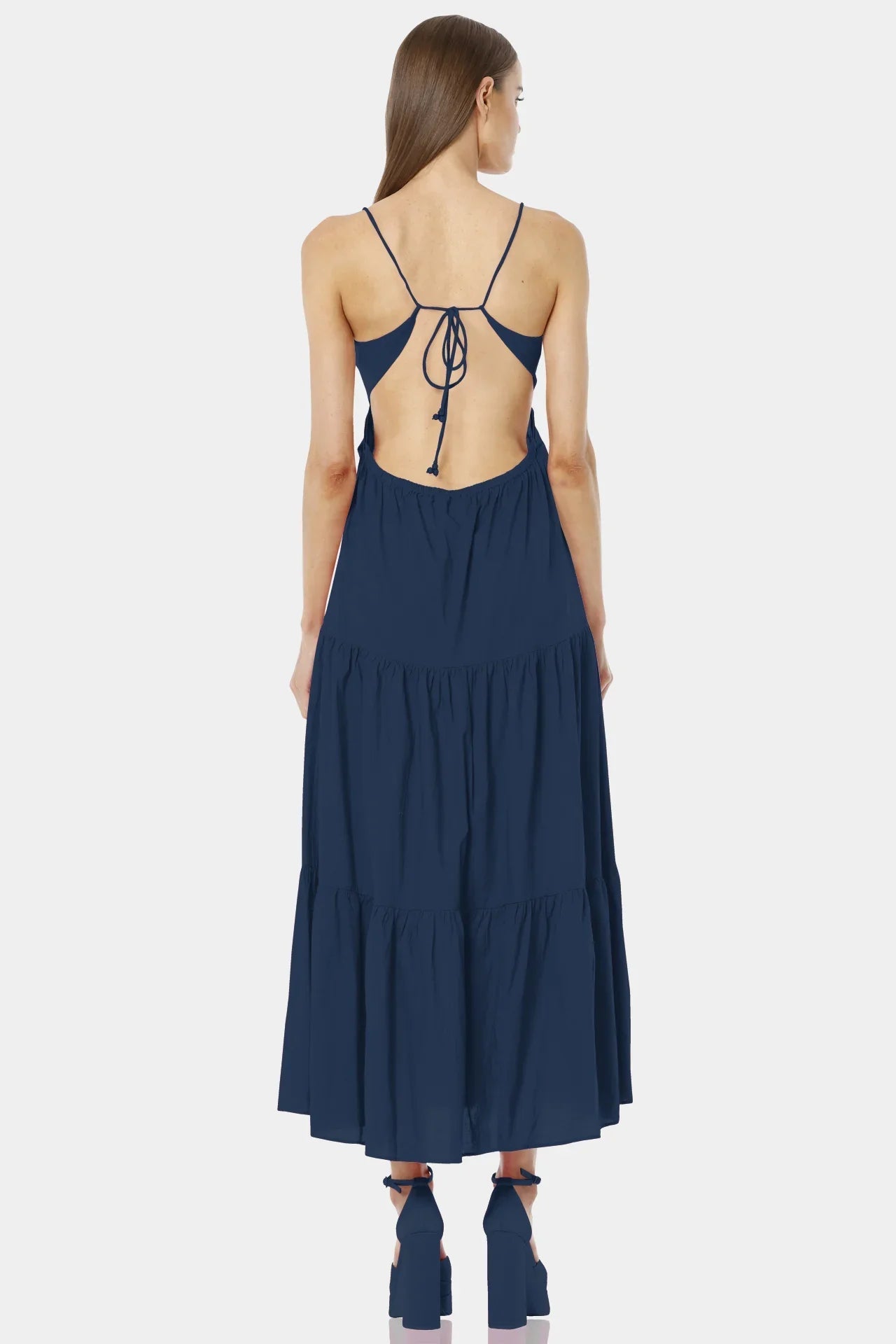 Blue Long Sun Dress