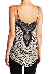 Black and White Cami Top