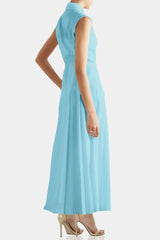 Aqua Blue Maxi Sundress