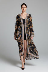 Black Designer Swimsuit Cover Ups