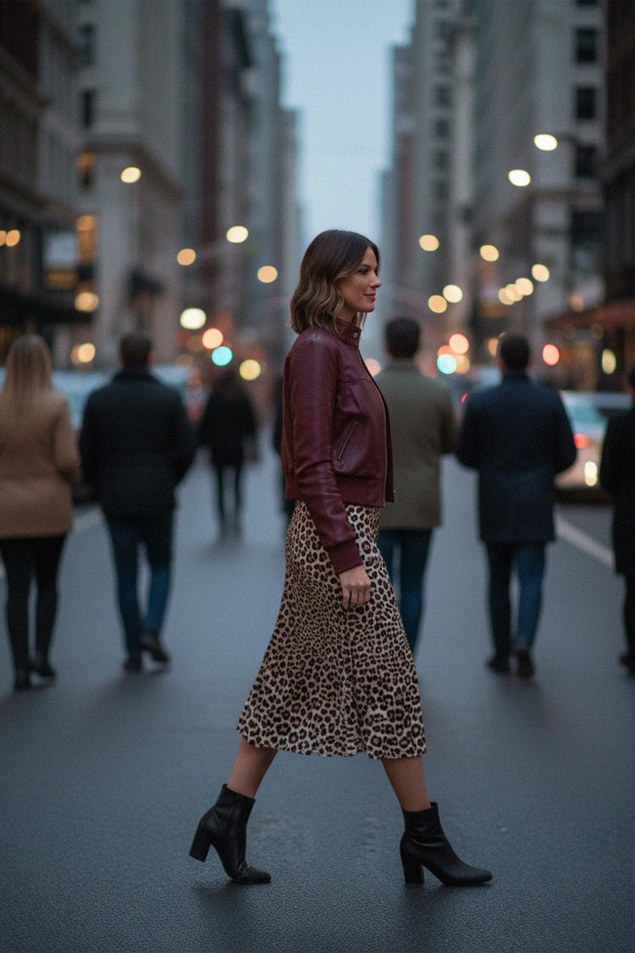 Animal Print Skirts For Women