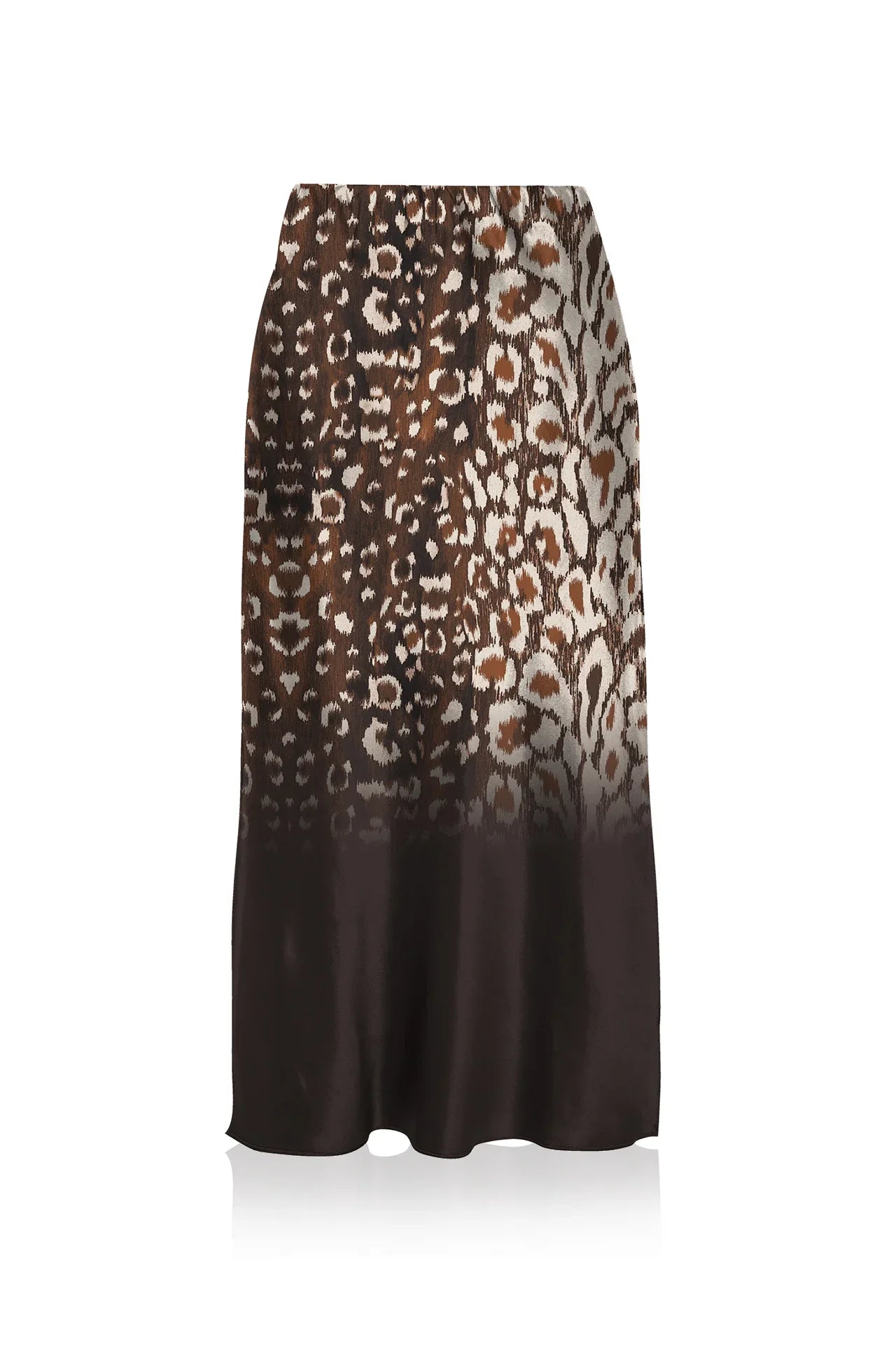 Animal Print Ladies Midi Skirts