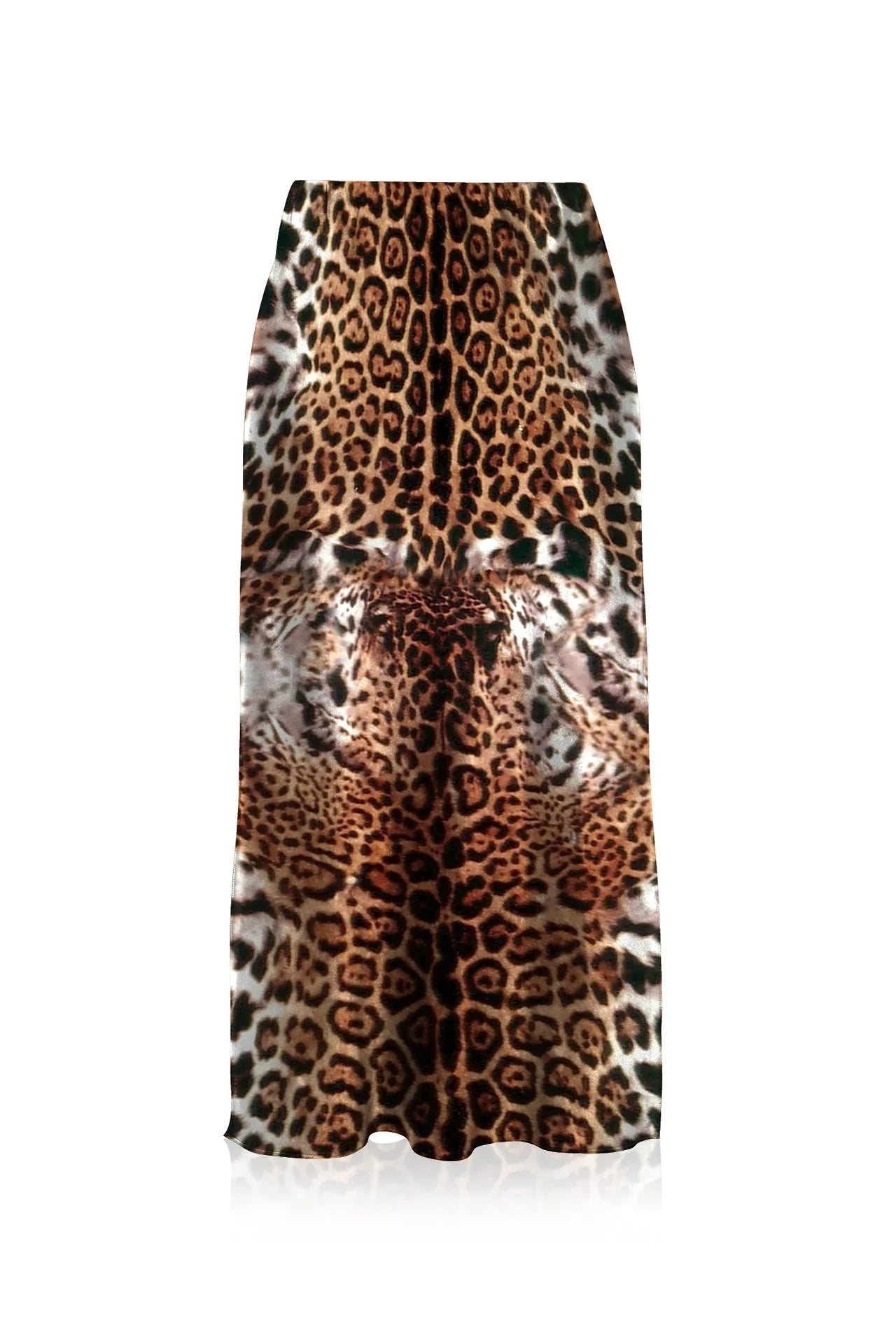 Animal Print Midi Pencil Skirt