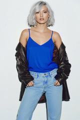 Blue Summer Camisole Top