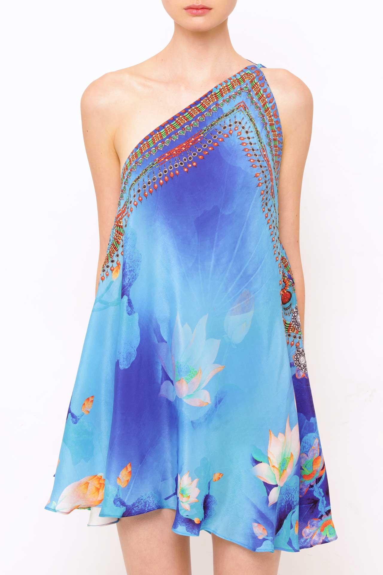 Blue Sexiest Short Dresses