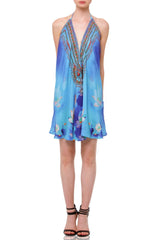 Blue Sexiest Short Dresses