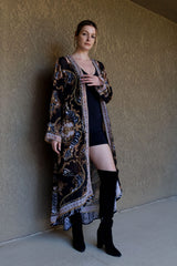 Black Designer Swimsuit Cover Ups
