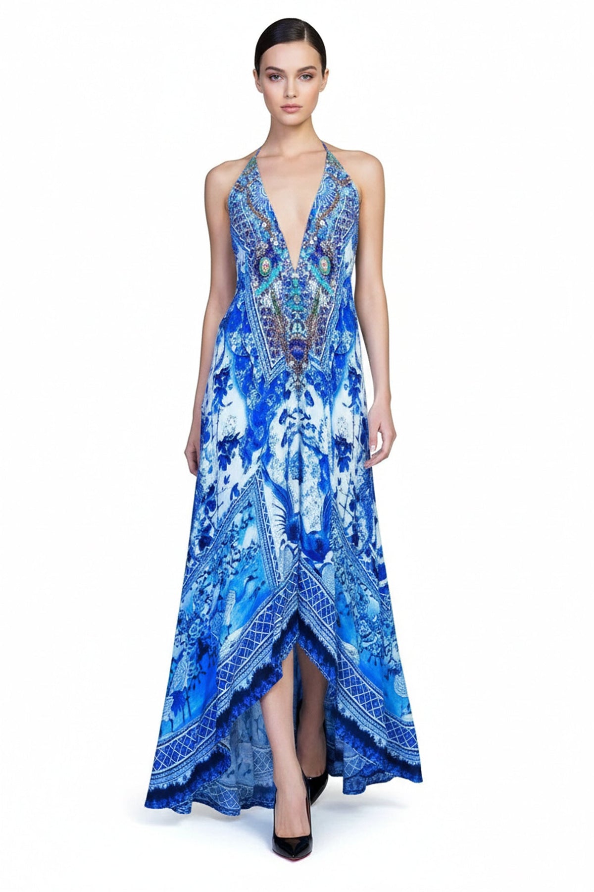 Blue Infinity Long Maxi
